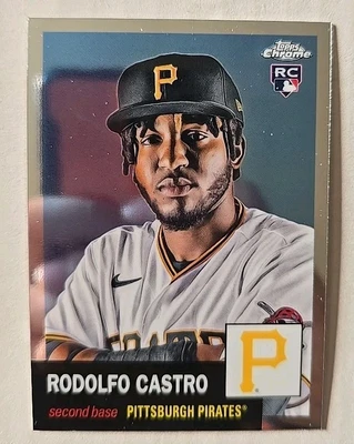 2022 Topps Chrome Platinum Anniversary - Rodolfo Castro #365 (RC) - Image 1 of 4