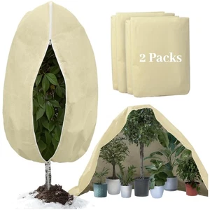 Hydrogarden 2 Stück Winterschutz Vlieshaube EXTREM beige, 200 x 240cm 80g/qm ... - Bild 1 von 9