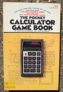 Pocket Calculator Game Book by John Brockman and Edwin Schlossberg PB 1975 - Bild 1 von 6