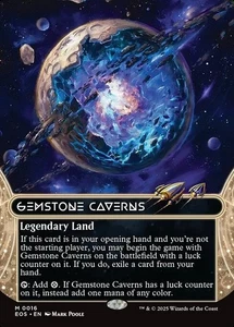 Gemstone Cavern 1x Borderless MTG EOS #16 Edge of Eternities Mythic MINT land - Picture 1 of 1