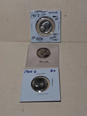 1958-P & 1959-P Proof Jefferson Nickel - Image 1 of 4