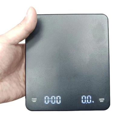Báscula de café digital con temporizador, capacidad 6,6 lb/3 kg, precisión 0,1 g, Mini Pro Foto 1 de 2
