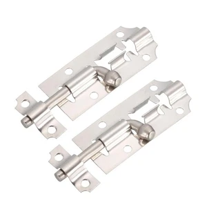70mm chiavistello sicurezza blocco scorrimento finestra porta vite cilindro 2pz. - Foto 1 di 3