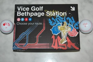 2025 Vice Pro Plus Bethpage Station 1 Dutzend Golfbälle LIMITED EDITION - Bild 1 von 4