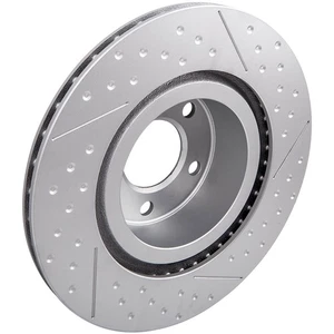 Single Driver Sides Rear Disc Brake Rotor Fits for BMW X3 sDrive20i F25 2015 - Picture 1 of 12