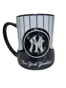 New York Yankees Nadelstreifen MLB 16 Unzen Kaffeebecher Tasse Boelter Marke 2011 makellos - Bild 1 von 4