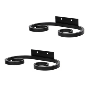 2Pcs Wall Mounted Wine Glass Rack, Wine Glass Holder Metal Wine Glass6046 - Picture 1 of 6