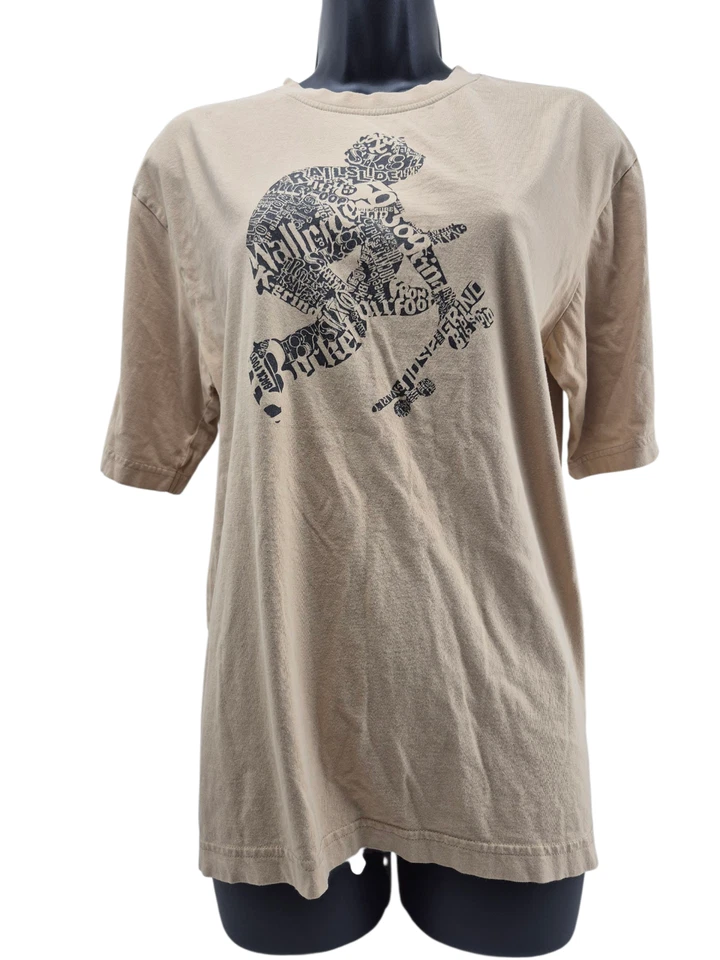 Camiseta Canyon River Azul Monopatín X-Grande Manga Corta Algodón Foto 1 de 4