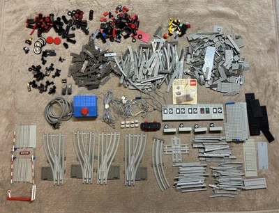 Massive HUGE LOT Vintage Lego Electric Train Tracks  Controller Switch Transform - Image 1 of 4