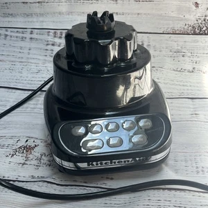 KitchenAid KSB50B4 Ultra Power 5 Speed Black Blender Base Only Tested! - Picture 1 of 9