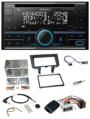 Kenwood CD 2DIN DAB USB Lenkrad Bluetooth Autoradio für Honda CRV 2006-2012 - Bild 1 von 4