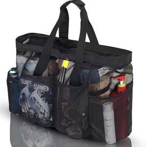 Lightweight Tote Bag Extra Large Shoulder Bag Portable Beach Bag Outdoor - Picture 1 of 12