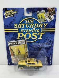Rare Johnny Lightning Saturday Evening Post 1949 Mercury White Lightning Chase - Picture 1 of 4