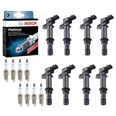 Bobinas de encendido y bujías Bosch Platinum para Mitsubishi Raider 4,7 L MK UF270 Foto 1 de 4