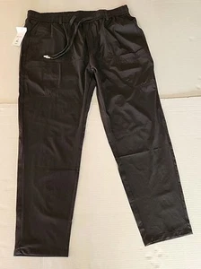 MultiPants Black Stretch Nylon Cargo Pants Unisex XL Short Lightweight US SELLER - Picture 1 of 17