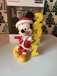Mickey Mouse 2022 Weihnachten Disney Hallmark Ornament Neu Originalverpackt, - Bild 1 von 18