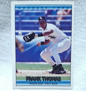 1992 Donruss #592 Frank Thomas Chicago White Sox - Picture 1 of 3