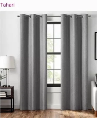 Cortinas marca Tahari 36" x 94" Foto 1 de 4
