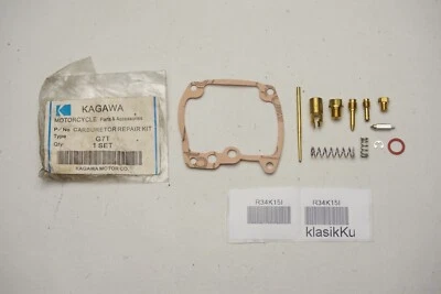 Kit de reparación de carburador KYSTER compatible con Kawasaki G7 G7S KH100 KH125 Foto 1 de 4
