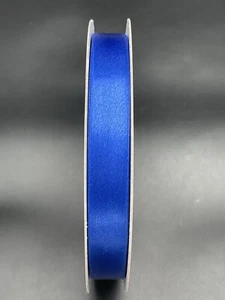 7/8" X 100YDS ROYAL Shimmer Single Sided Satin Ribbon Paper Mart NEW - Picture 1 of 3