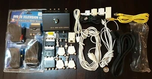 Job Lot Joblot Bundle AV Leads/Connectors DVD to TV Kit AV Console Adapters PC - Picture 1 of 12