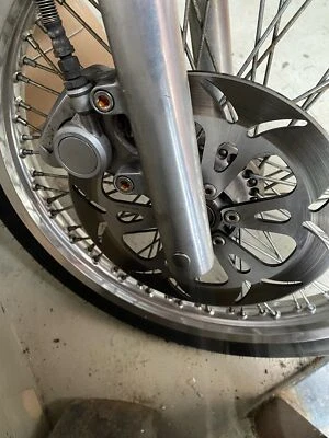 Rotor de disco de freio dianteiro para Suzuki Intruder VS1400 VS1400GL VS1400GLP 87-09 VS800 - Imagem 1 de 4