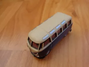 1/72 CARARAMA CLASSIC VOLKSWAGEN VW COMBI T1 BLUE/CREAM DIECAST MODEL CAR - Picture 1 of 1