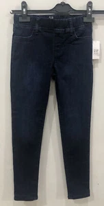 Gap Denim girls size 8 super skinny strech legging Dark Color - Picture 1 of 3