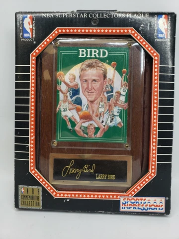 1993 Larry Bird Sports Impressions NBA Superstar Collectors Plaque Limited Cover