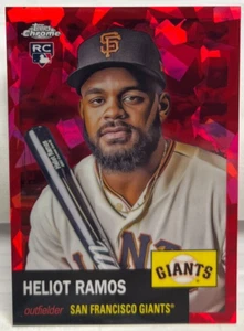 Heliot Ramos 2022 Topps Chrome Platinum Anniversary Red Atomic Refractor RC /100 - Picture 1 of 2