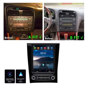 9.7" For 98-05 Lexus GS300 GS350 GS400 GS430 Carplay Radio Stereo GPS Wifi FM BT - Picture 1 of 24