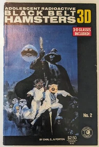 Adolescent Radioactive Black Belt Hamsters 3-D #2 (1986) - Eclipse (Bag/Board) - Imagen 1 de 14