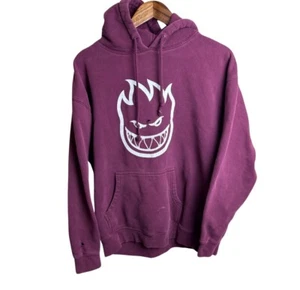 Vintage Spitfire Wheels Men’s Skateboard Distressed Hoodie Sweatshirt Size Large - Picture 1 of 7