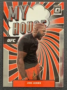 Jon Jones 20 My House Donruss Optic UFC Panini 2022 - Picture 1 of 4
