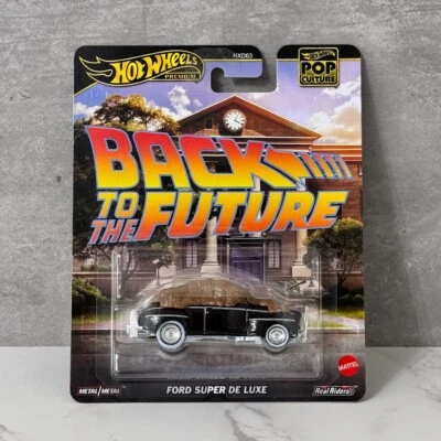 Hot Wheels Back To The Future Ford Super De Luxe - Pop Culture (Damaged Card) - Image 1 of 3