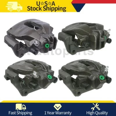 Pinzas de freno delanteras traseras de cartón para Volvo S80 2,9 L 1999 2000 2001 Foto 1 de 4