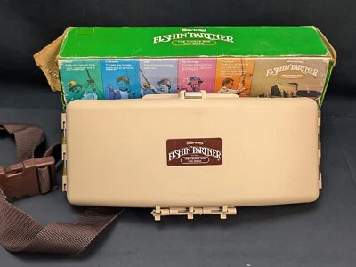 Riñonera vintage Berkley Fishin' Partner portátil caja de aparejos de pesca cintura Foto 1 de 4