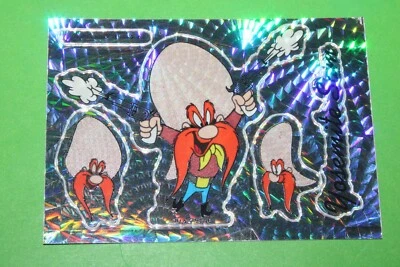 1994 Looney Tunes VENDING MACHINE PRISM STICKER YOSEMITE SAM WARNER BROS - Image 1 of 4