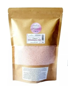 Himalayan Salt 1kg Fine Grain Naturally Organic Unrefined Food Grade or Bath - Picture 1 of 2