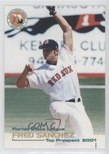 2001 Grandstand Florida State League Top Prospects Freddy Sanchez