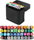 40 Pack Colours Artist Graphic Marker Pen for Drawing and Colouring Double Sided