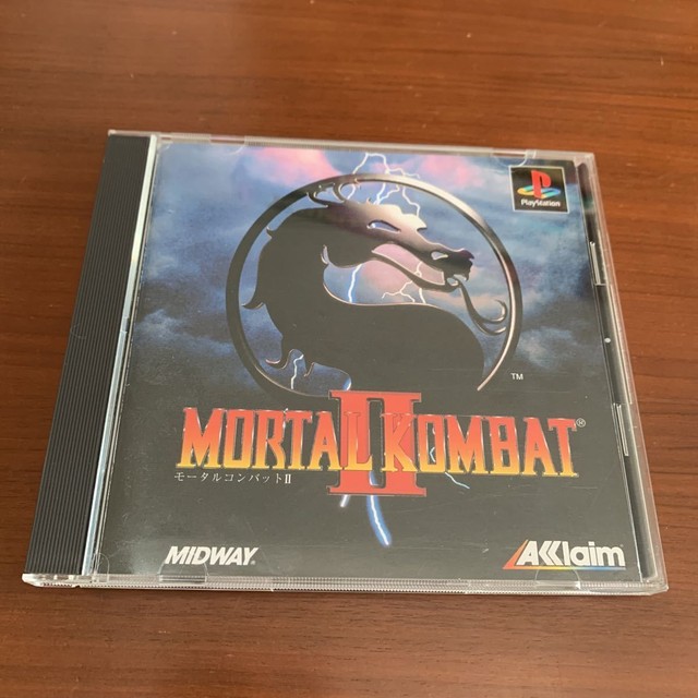 Mortal Kombat 2 II Play Station 1 PS1 Acclaim Sony Game Software