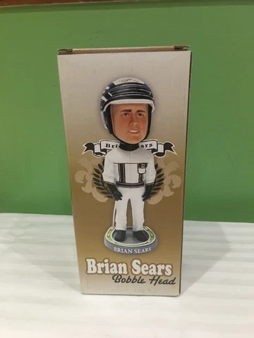 BRIAN SEARS BOBBLEHEAD MEADOWLANDS RACETRACK PLEASE READ SHIPS FREE Cover