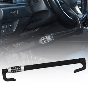 Password Steering Wheel Brake Lock Clutch Pedal Lock, Retractable Car Anti-Theft - Picture 1 of 7