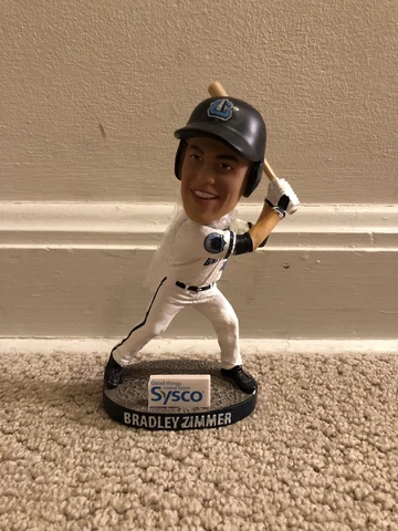 Bradley Zimmer Bobblehead Lake County Captains Cover