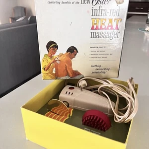 Vintage Oster Infrarot Wärme Massagegerät Modell 214-01 mit Box - funktioniert - Bild 1 von 15