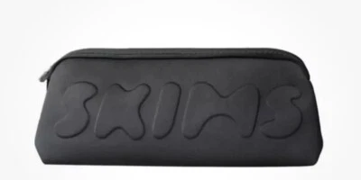 Skims Neoprene Cosmetic Clutch Bag Black NWT - Image 1 of 4