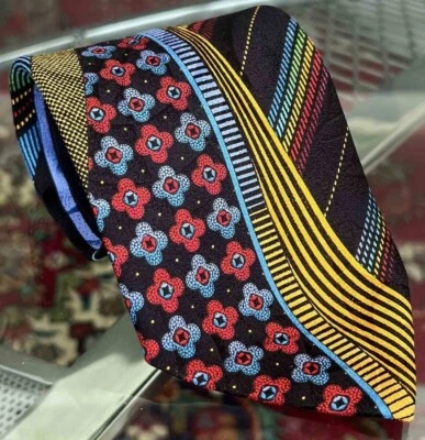 CORBATA DE SEDA VITALIANO PANCALDI 60" X 4” NUEVA SIN ETIQUETAS Foto 1 de 4