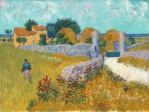 Farmhouse in Provence by Vincent Van Gogh Giclee Fine Art Print Repro on Canvas - Picture 1 of 1