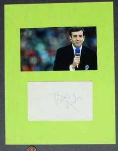 CBS TV Sportscaster Brent Musburger Signed / Autographed card & photo set NICE-- - Picture 1 of 1